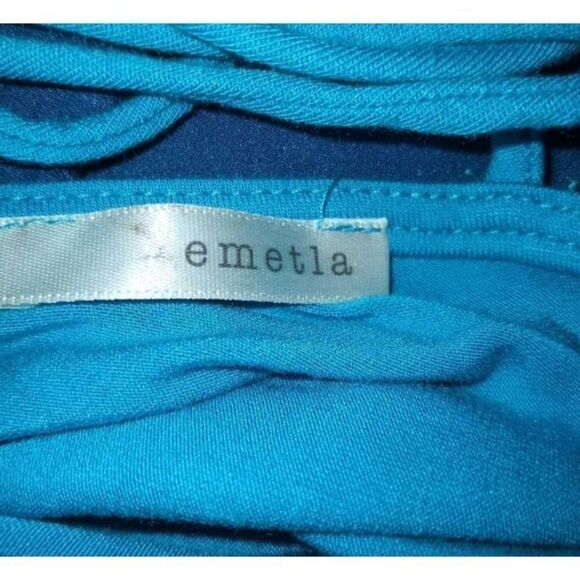 EMETLA TURQUOISE SWING DRESS SZ.M EUC - Picture 3 of 4